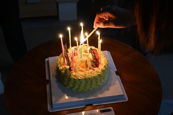 君浩環保為設計師小李子慶生