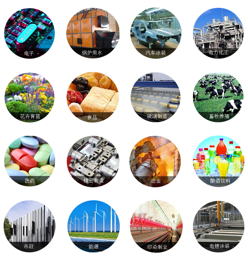 工業反滲透設備應用范圍